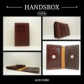 【現貨】卡片套 DIY 皮革班 handsbox 皮革學堂 對褶 風琴位 派卡片 cards holder 5卡位