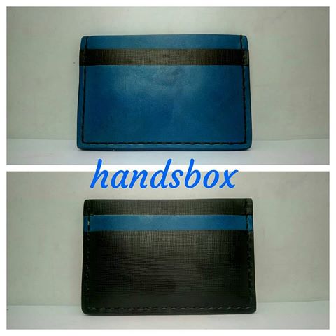 卡片套 DIY 皮革班 handsbox 皮革學堂 四格 卡位 信用卡 cards holder
