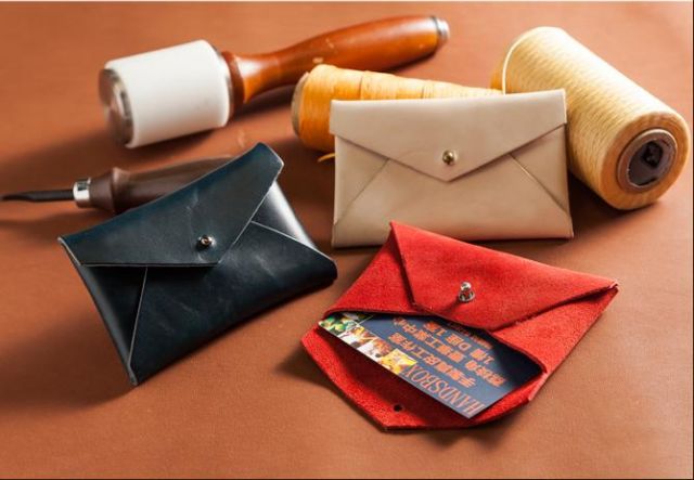 卡片套 DIY  handsbox 皮革學堂 信用卡 cards holder