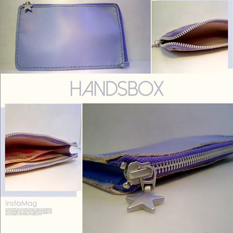 拉鍊纸币袋 DIY 皮革班 handsbox 皮革学堂 女装长银包 单格