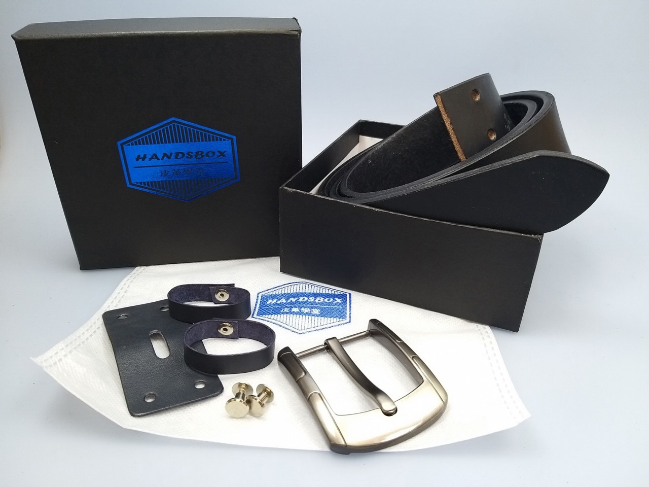 皮带材料包 男装皮带 handsbox DIY皮带 无缝装饰线 男装 牛仔裤 便服