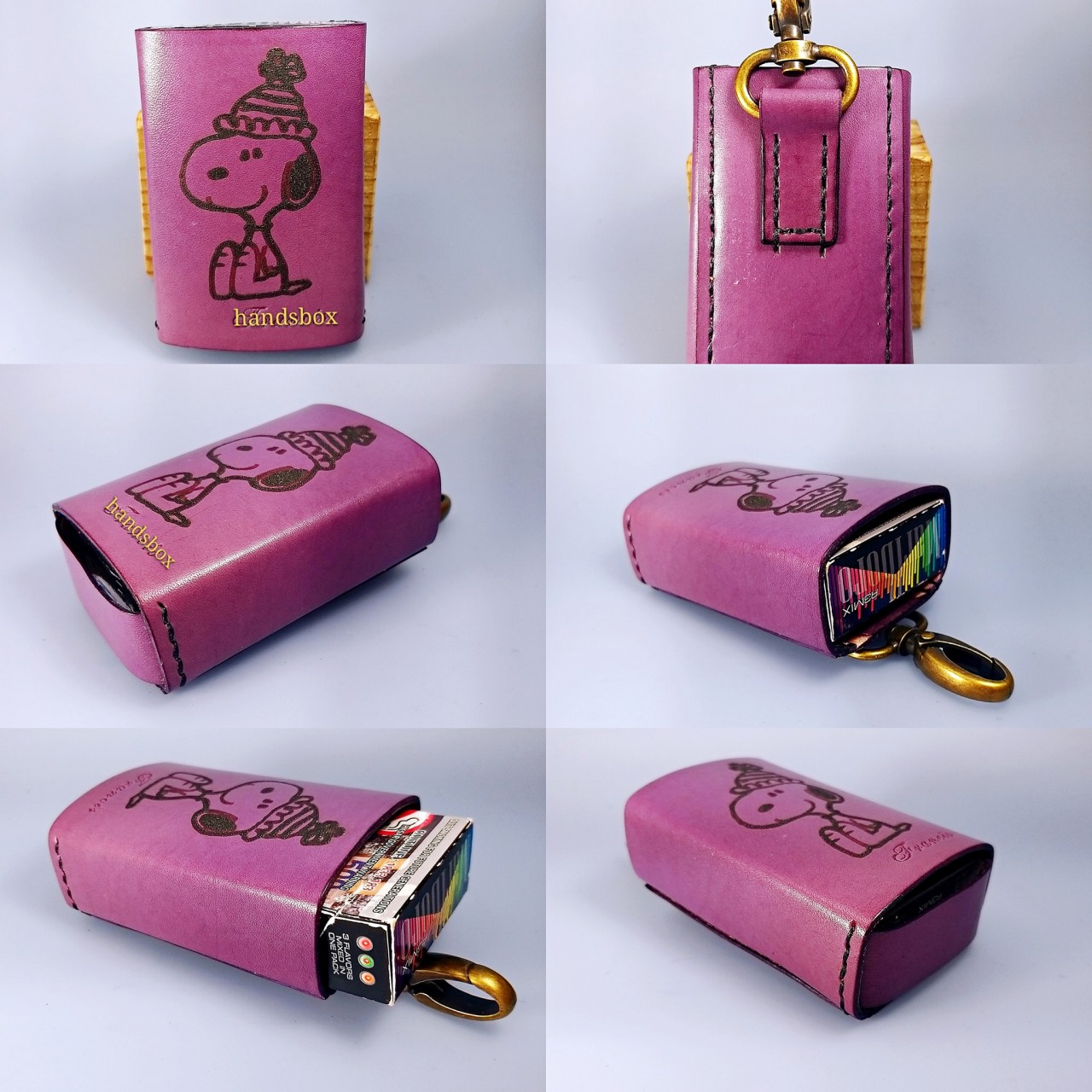 煙包 handsbox 皮革學堂 立體 推出款式