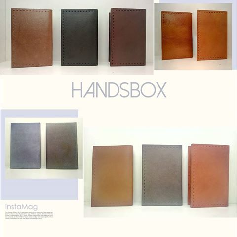 XCHKS3H 皮革材料包 缝线 对褶 四格 卡片套 八达通 cards holder DIY皮革 現货