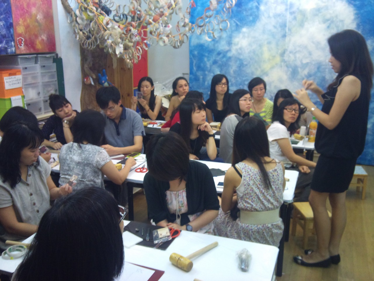 公司宣傳活動 團體活動 推廣活動 皮革班 上門教授 DIY皮革 興趣班