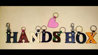 挂饰 书签 字母 英文 DIY 皮革班 handsbox 皮革学堂 无缝线 两件 一对