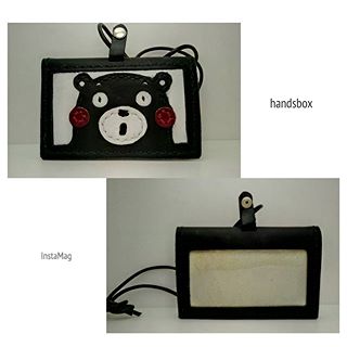 公仔型證件套 DIY 皮革班 handsbox 皮革學堂 証件套 橫式 相位 卡片位 掛頸 對褶