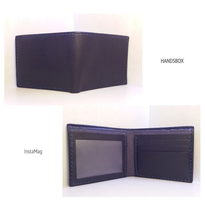 對褶銀包 DIY 皮革班 handsbox 皮革學堂 男裝銀包 四卡位 相位 leather workshop