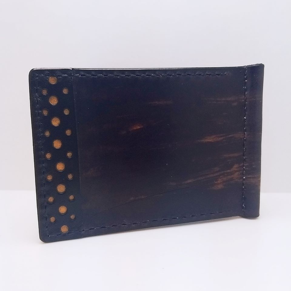 對褶銀包 DIY 皮革班 handsbox 皮革學堂 銀紙夾 錢夾 卡位 男裝銀包