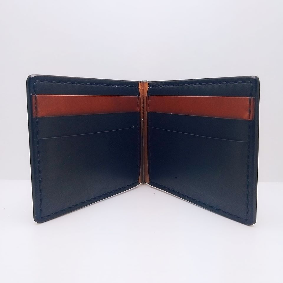 對褶銀包 DIY 皮革班 handsbox 皮革學堂 銀紙夾 錢夾 卡位 男裝銀包