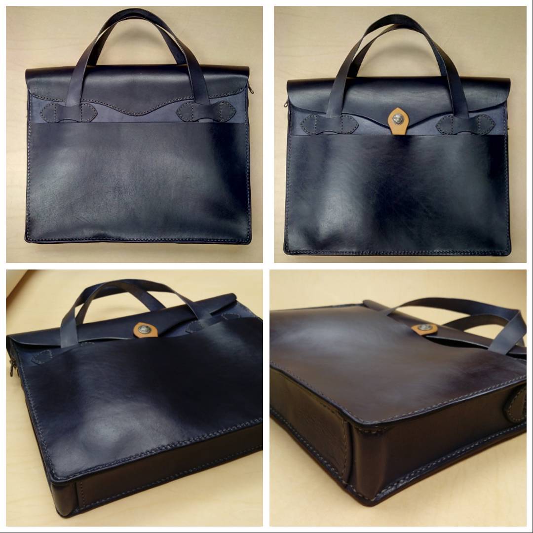 公事包 DIY 皮革班 handsbox 皮革學堂 拉鍊 A4 手挽 斜揹 內格 中性 斜咩