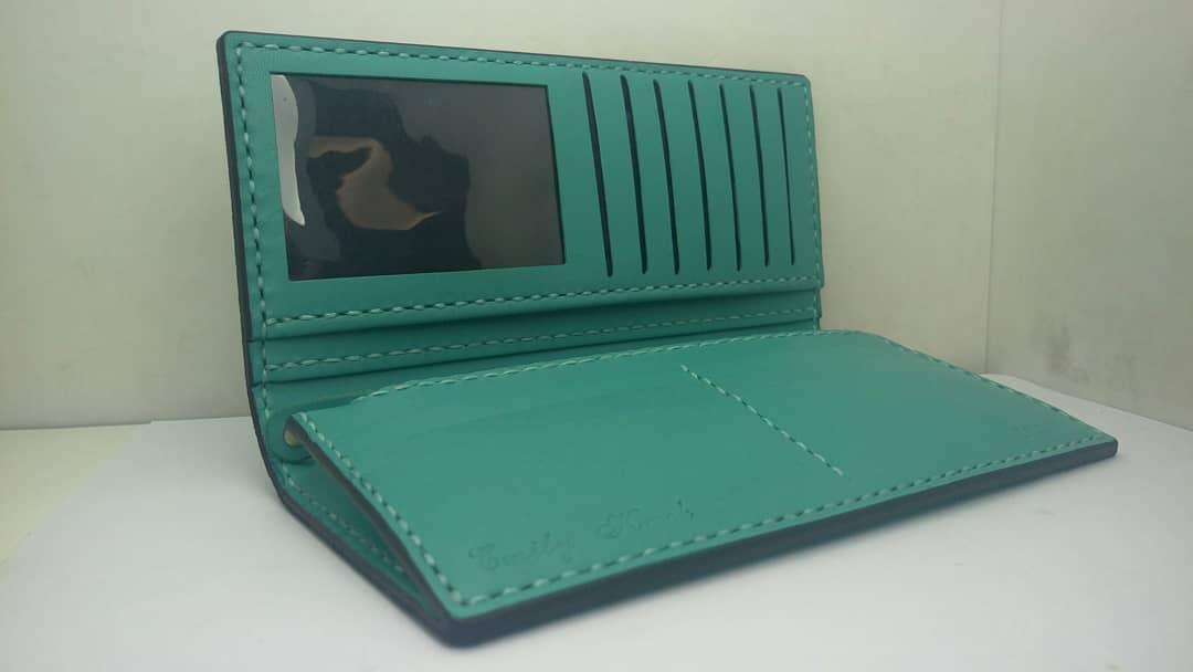 長銀包 DIY 皮革班 handsbox 皮革學堂 leather workshop 長銀包 拉鍊風琴位 直身