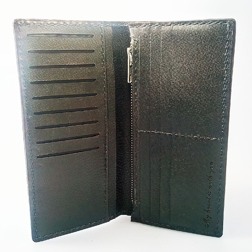 長銀包 DIY 皮革班 handsbox 皮革學堂 leather workshop 長銀包 拉鍊風琴位 直身