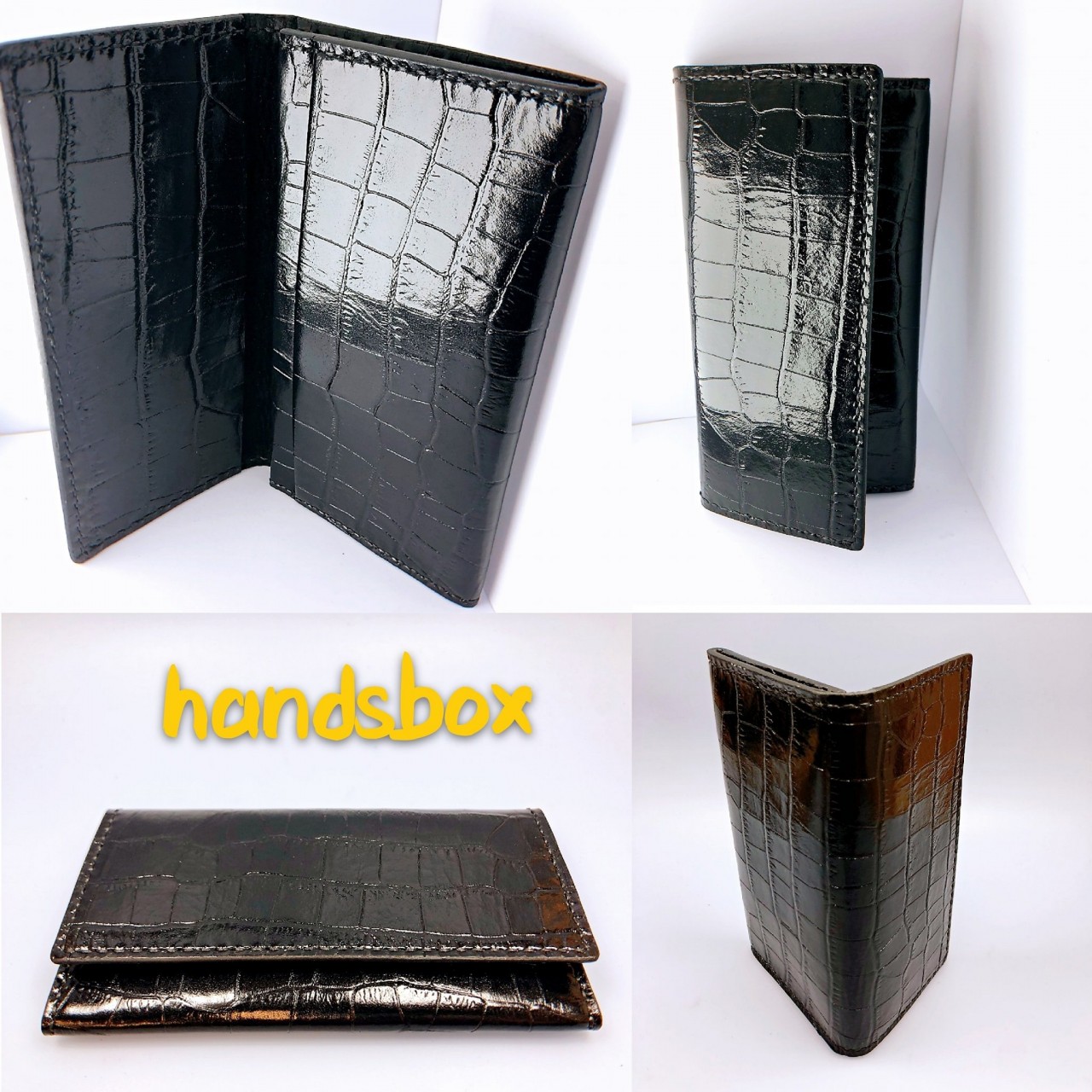 長銀包 DIY 皮革班 handsbox 皮革學堂 對褶 紙幣位