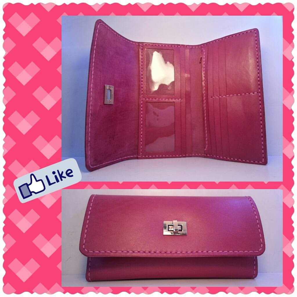 長銀包 DIY 皮革班 handsbox 皮革學堂 leather workshop 女裝長銀包
