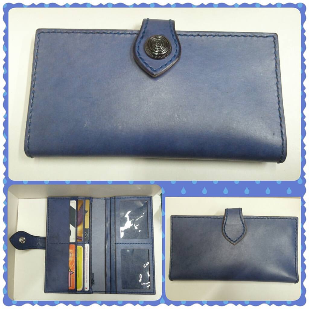 长银包 DIY 皮革班 handsbox 皮革学堂 leather workshop lady long wallet