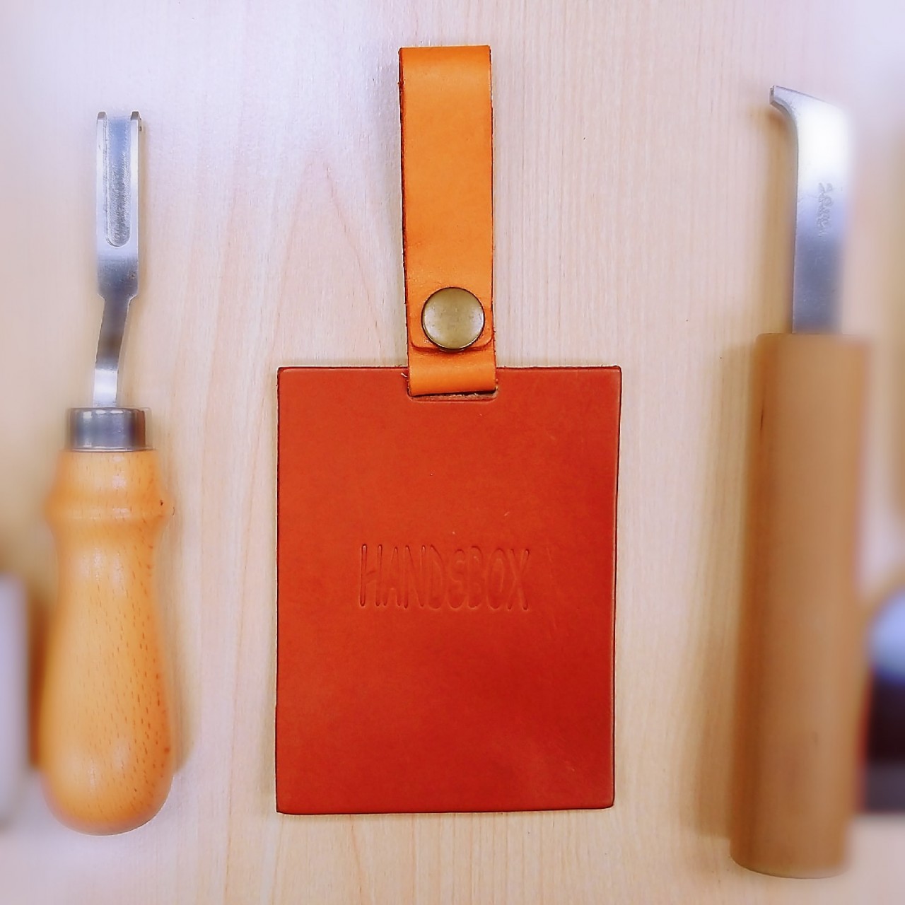 行李牌 DIY 皮革班 handsbox 皮革學堂