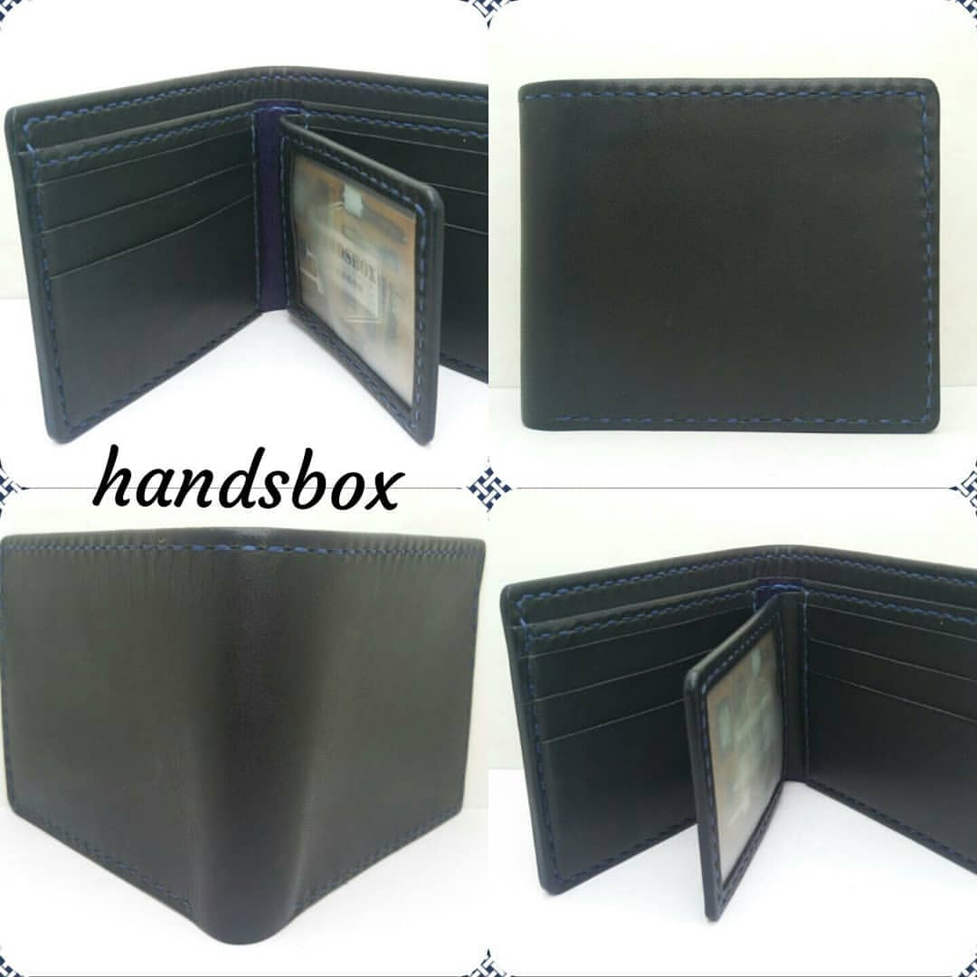 三頁短銀包 DIY 皮革班 handsbox 皮革學堂 男裝銀包 三褶 多卡位 相位