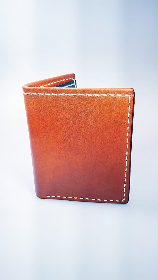 對褶銀包 DIY 皮革班 handsbox 皮革學堂 男裝銀包 短銀包 卡位 相位 散銀位
