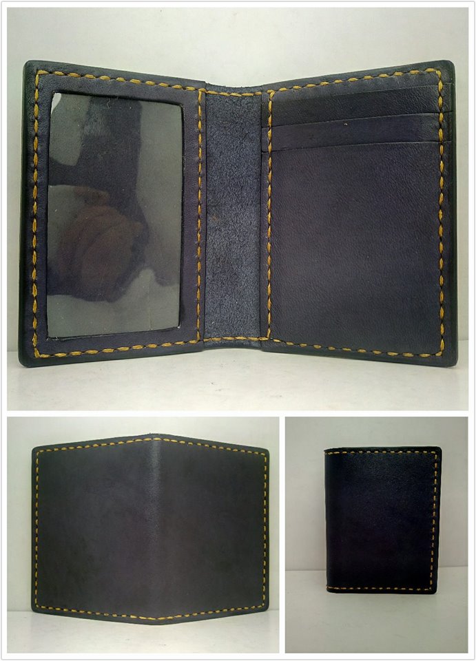 卡片套 DIY 皮革班 handsbox 皮革學堂 對褶 六格 卡位 信用卡 cards holder