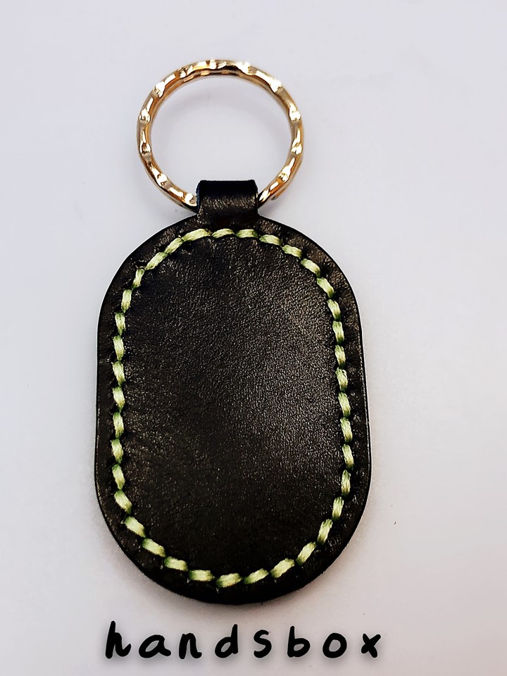 XKHKS4H 皮革材料包 縫線 鎖匙扣 匙扣 KEY HOLDER