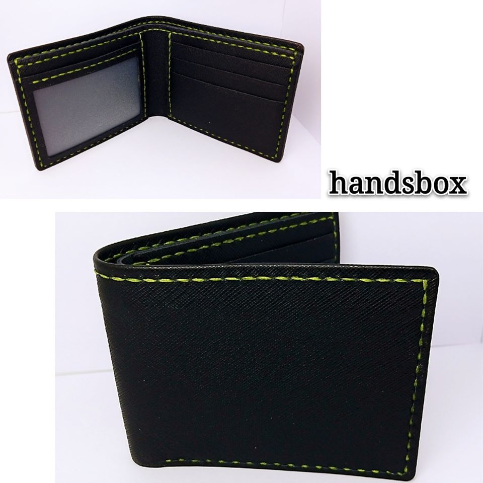 對褶銀包 DIY 皮革班 handsbox 皮革學堂 男裝銀包 卡位 相位 leather workshop