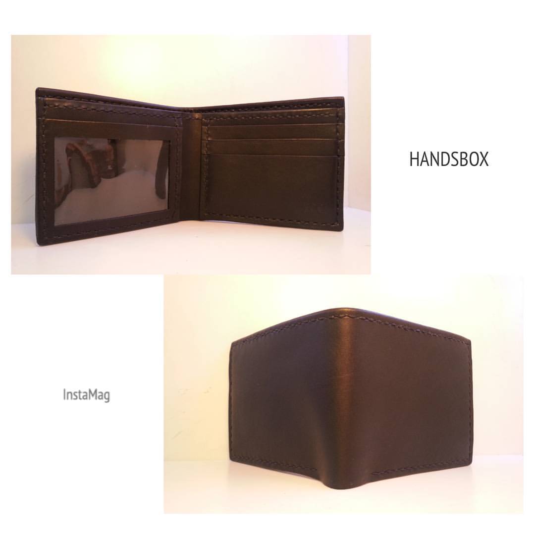 對褶銀包 DIY 皮革班 handsbox 皮革學堂 男裝銀包 卡位 相位 leather workshop