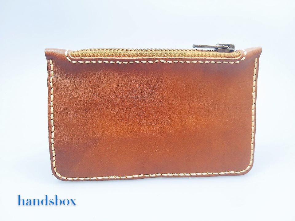 拉鍊散紙包 DIY 皮革班 handsbox 皮革學堂 八達通 coins bag 卡片套 材料包製作簡單版
