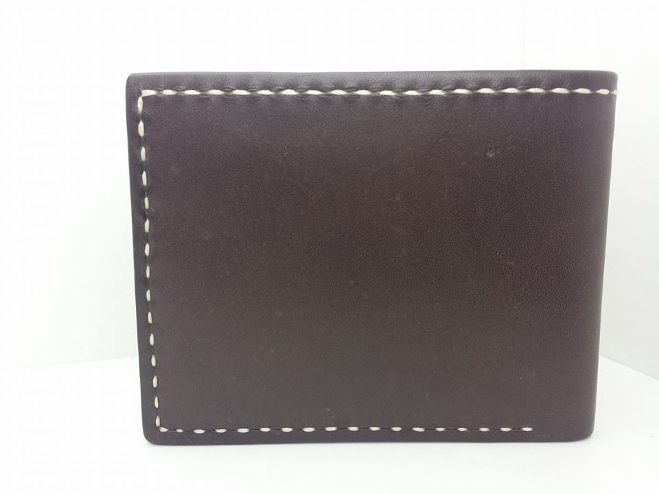 【現貨】對褶銀包 handsbox 皮革學堂 男裝銀包 短銀包 八卡位 限量一個 包壓印英文字