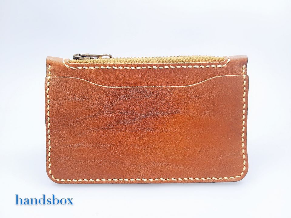 拉鍊散纸包 皮革材料包 handsbox 皮革学堂 八达通 coins bag 卡片套 简单版