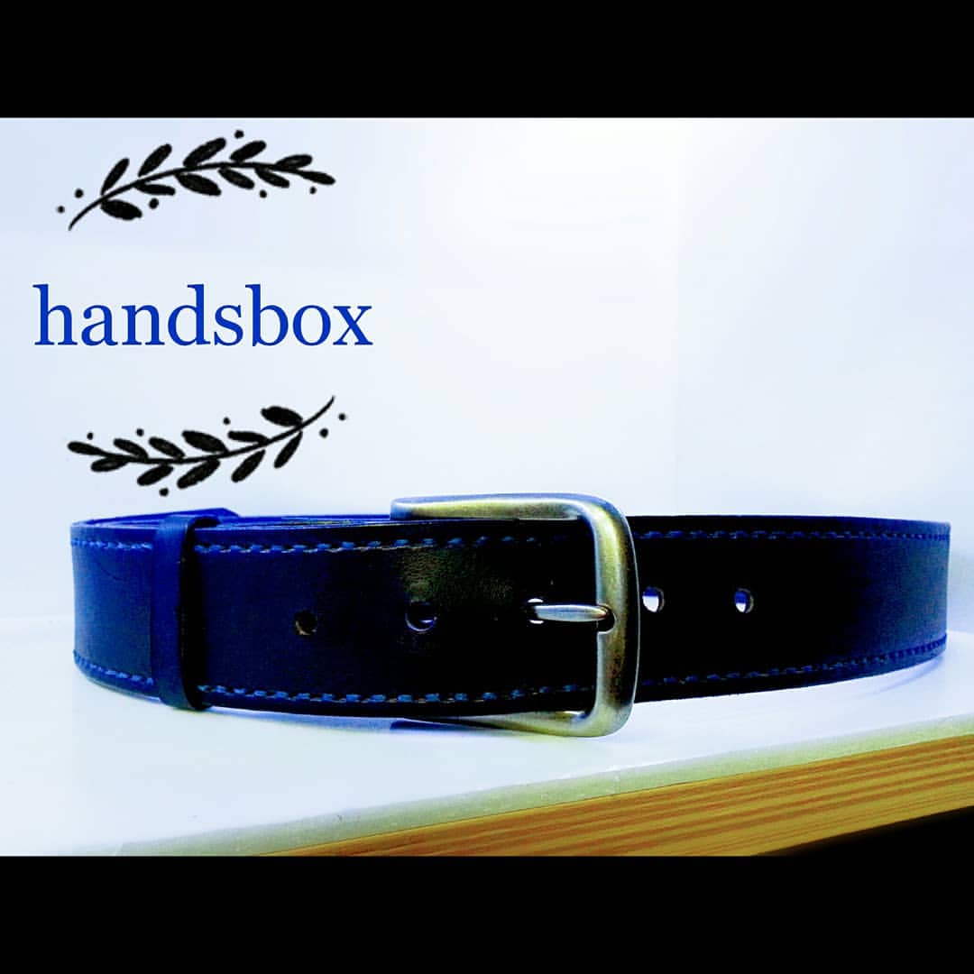 【帶回家縫】皮帶 DIY 皮革班 handsbox 皮革學堂 有縫裝飾線 男裝 牛仔褲 便服 兩堂