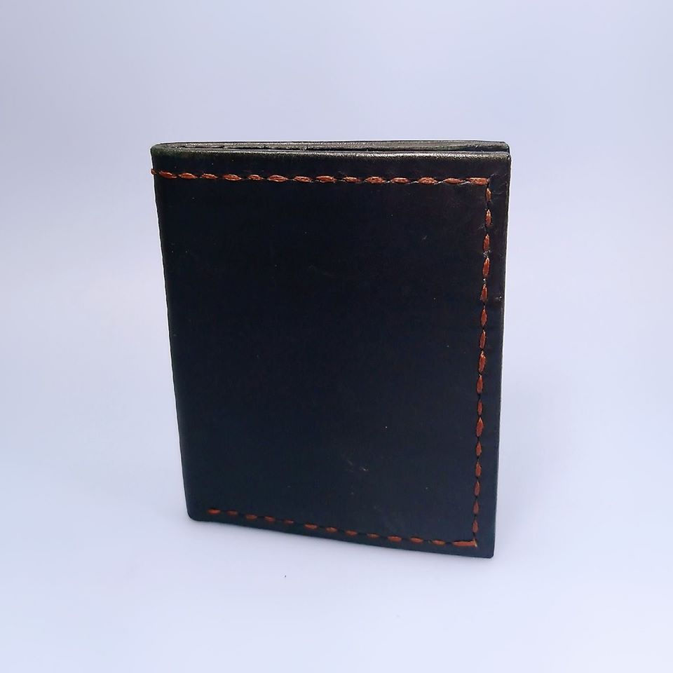 對褶銀包 handsbox 皮革學堂 男裝銀包 直身 卡位 相位