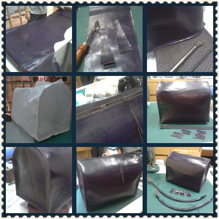 中款手挽袋 DIY 皮革班 handsbox 皮革學堂 手挽 拉鍊