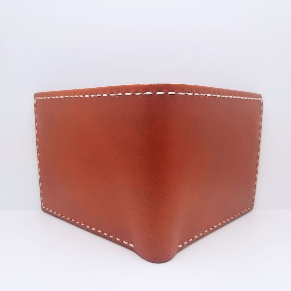 【現貨】三頁短銀包 handsbox 皮革學堂 男裝銀包 三褶 多卡位 兩相位 限量一個包壓印英文字