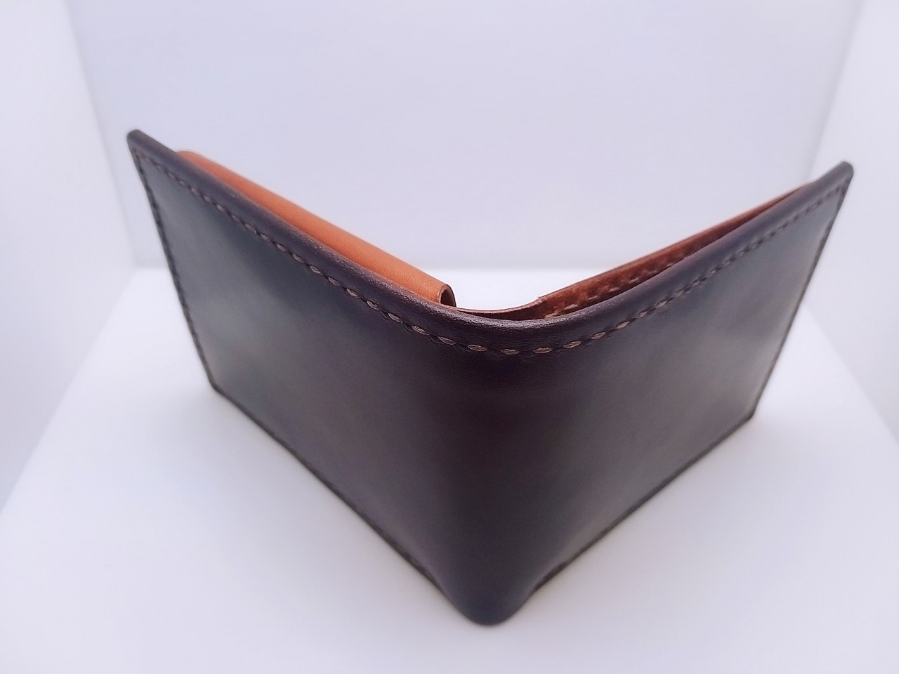 【現貨】對褶銀包 DIY 皮革班 handsbox 皮革學堂 男裝銀包 短銀包 卡位 散銀位