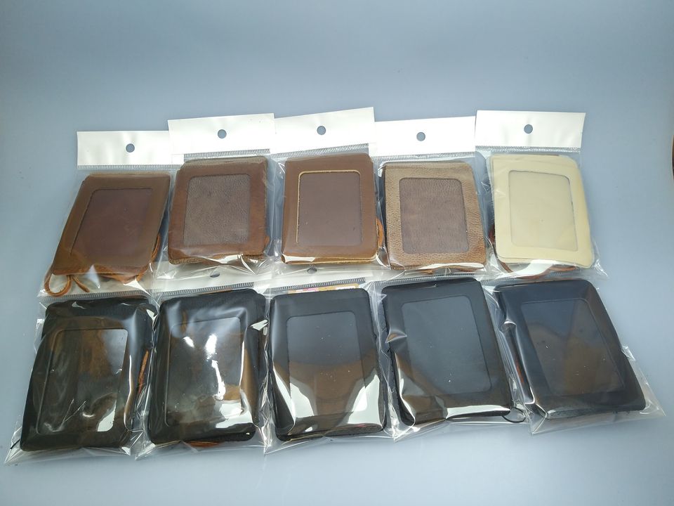 訂製批量 學校訂購 皮革材料包 縫線 直身 卡片套 八達通 證件套 cards holder DIY皮革 相位