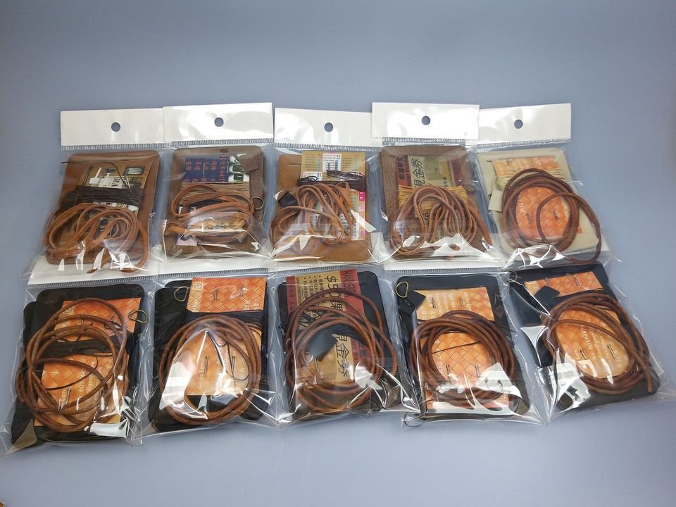 訂製批量 學校訂購 皮革材料包 縫線 直身 卡片套 八達通 證件套 cards holder DIY皮革 相位