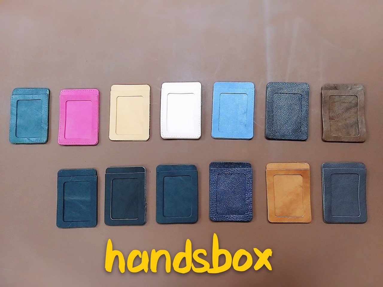 訂製批量 學校訂購 皮革材料包 縫線 直身 卡片套 八達通 證件套 cards holder DIY皮革 相位