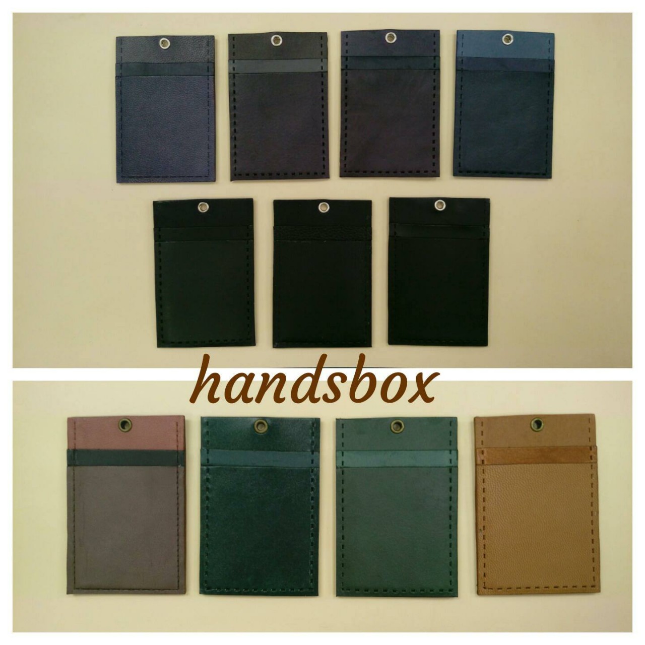 【現貨皮革材料包】XCHKS6H 縫線 三格 卡片套 八達通 直身證件套 cards holder DIY皮革 相位
