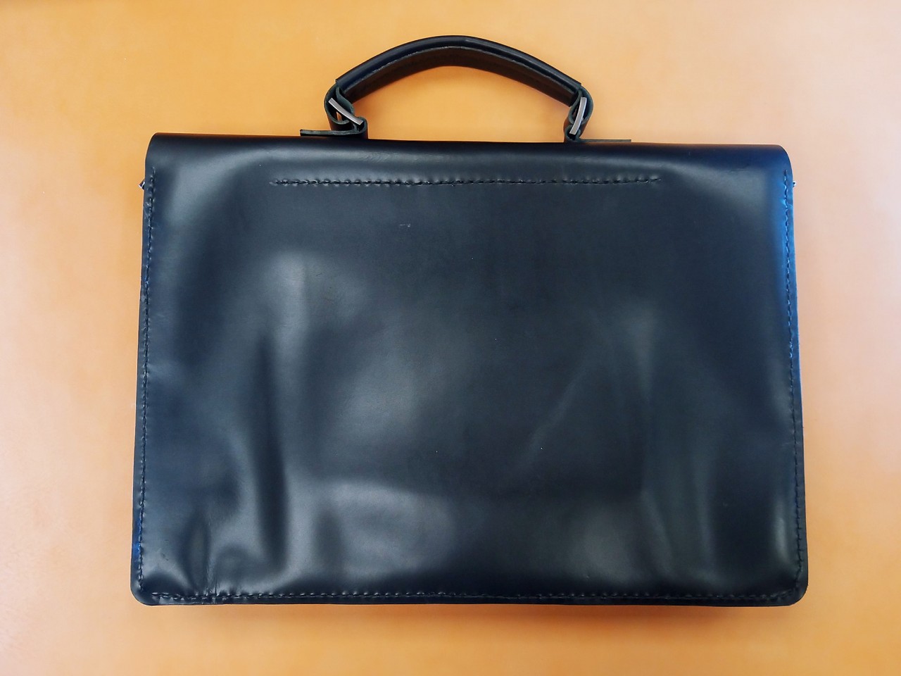 公事包 DIY 皮革班 handsbox 皮革學堂 拉鍊 A4  手挽 斜揹 內格 中性 三格