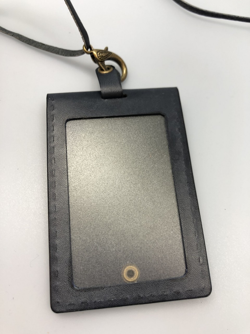 訂製 對褶證件套 皮革材料包 DIY handsbox 皮革學堂 証件套 相位 卡片位 掛頸 對褶