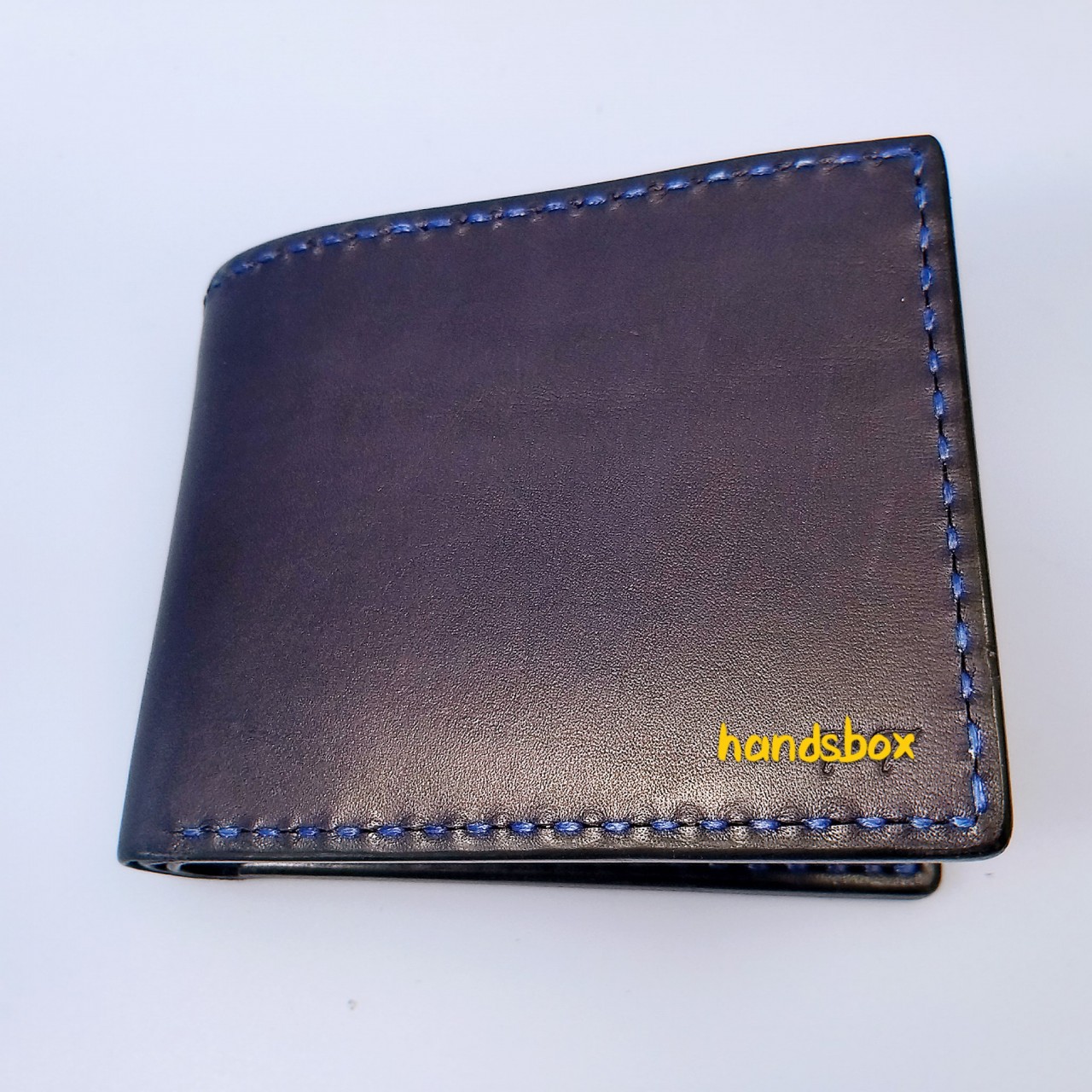 三頁短銀包 DIY 皮革班 handsbox 皮革學堂 男裝銀包 三褶 多卡位 波浪 相位