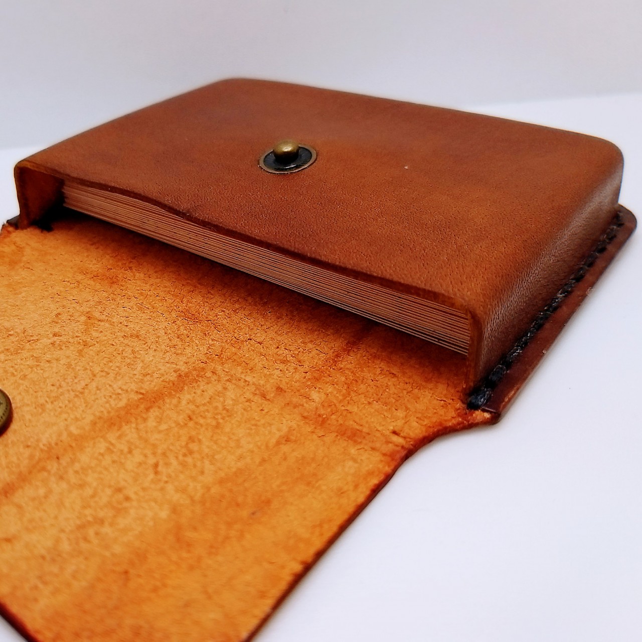 【現貨】卡片套 DIY 皮革學 handsbox 皮革學堂 風琴位 對褶 cards holder