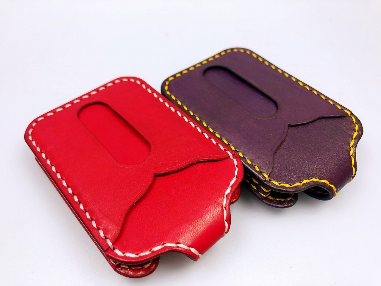 卡片套 盒型 DIY 皮革學堂 handsbox 皮革學堂 cards holder 立體