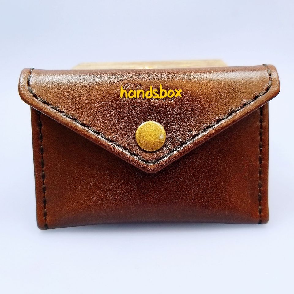 散紙包 包邊手工 DIY 皮革班 handsbox 皮革學堂 八達通 卡片 散子 零錢 單格 喼鈕