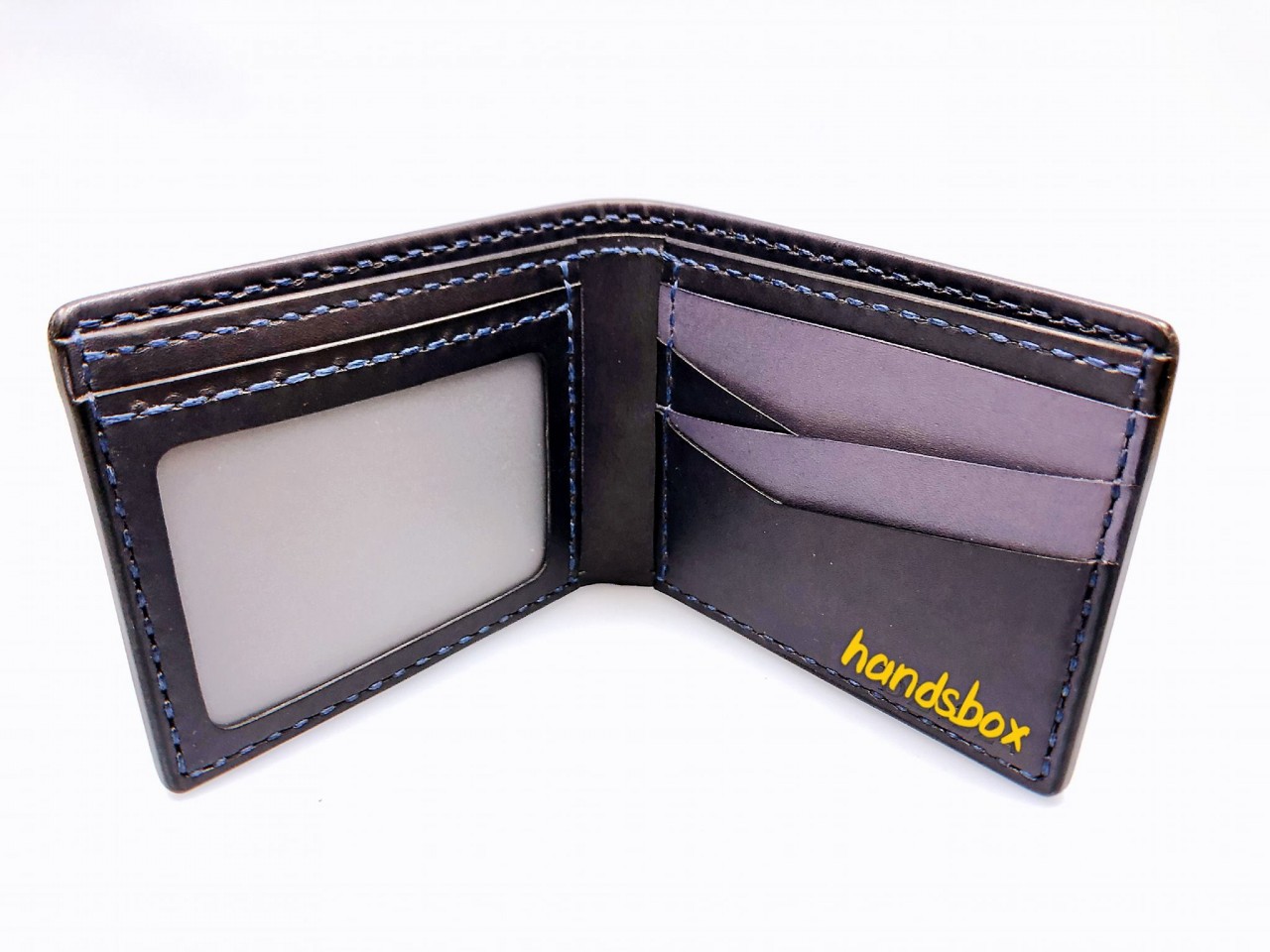 對褶銀包 handsbox 皮革學堂 男裝銀包 卡位 相位 訂製卡位設計款式