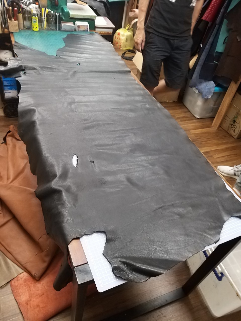 牛皮 軟皮 皮革 真皮 鉻鞣革 耐用 防水力高 不變色 leather DIY handmade