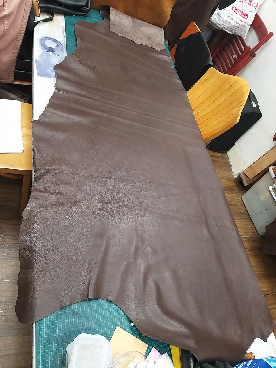 牛皮 軟皮 皮革 真皮 鉻鞣革 耐用 防水力高 不變色 leather DIY handmade