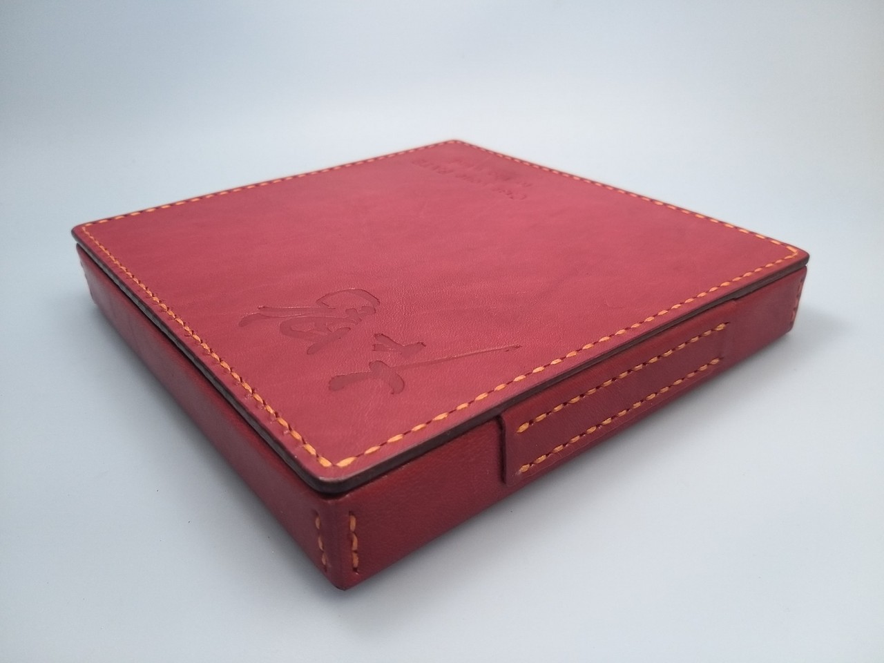 皮革盒 盒型 皮革學堂 handsbox 皮革學堂 立體 羅盤盒 羅更盒 風水師必備