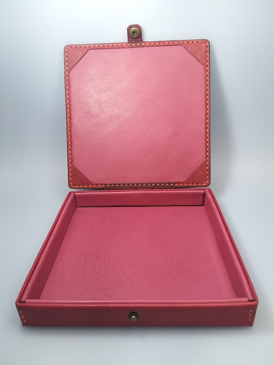 皮革盒 盒型 皮革學堂 handsbox 皮革學堂 立體 羅盤盒 羅更盒 風水師必備