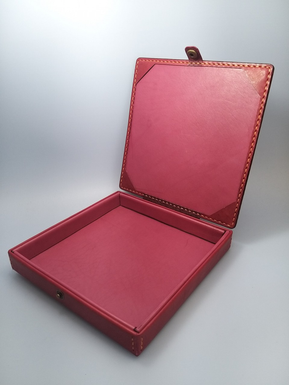 皮革盒 盒型 皮革學堂 handsbox 皮革學堂 立體 羅盤盒 羅更盒 風水師必備